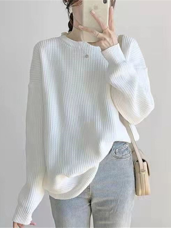 Women Long Sleeve Sweater Tops