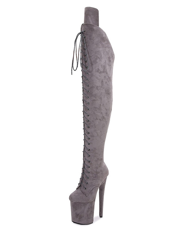 Women Knee Boot Hot High-heeled