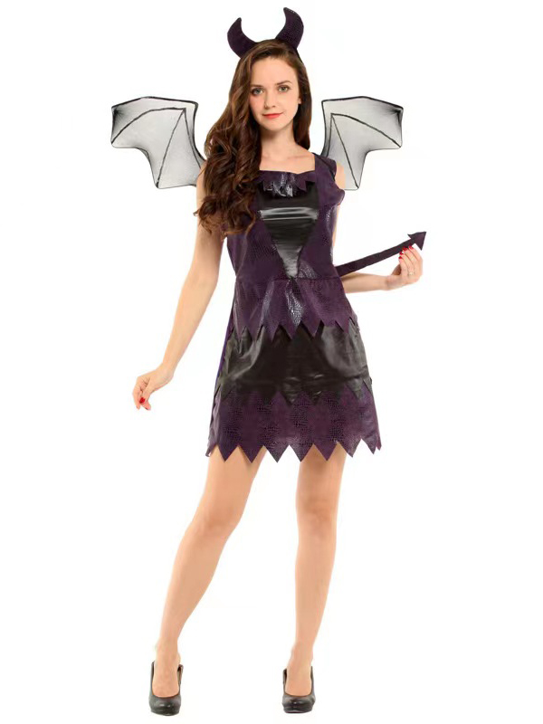 Women Devil Halloween Costume Fancy Dress