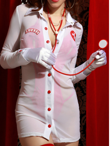 Women Sexy Nurse Halloween Costume