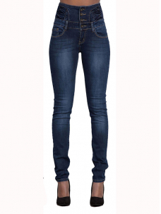 Women Sexy Long High Waist Denim Pant