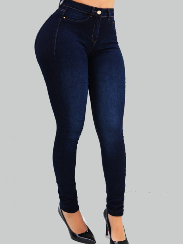 Women Sexy High Waist Long Denim Pant