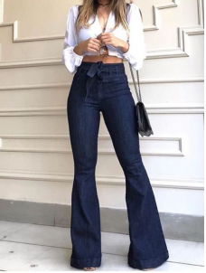 Women Sexy Long Denim Pant