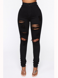 Women Sexy Long Denim Pant