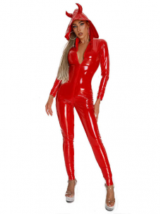 Halloween Carnival  Women Devil Jumpsuit