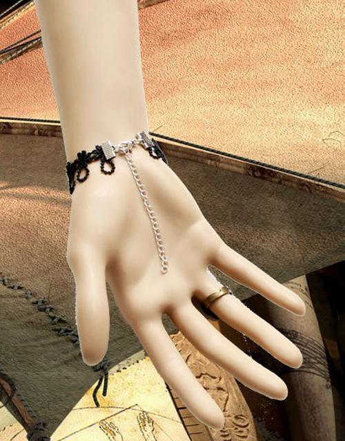 Black Butterfly Gothic Bracelet