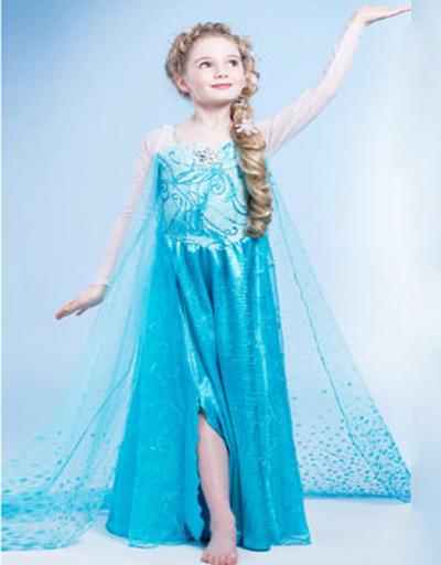 Children Elsa Costume Sale by one lot with Five Sizes