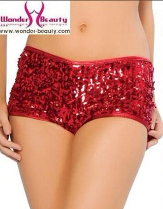Sequined Red Panties