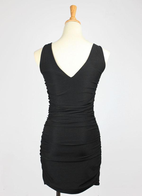 Sexy Women's Black White Dress