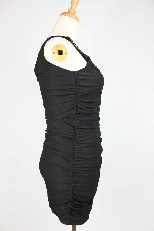 Sexy Women's Black White Dress