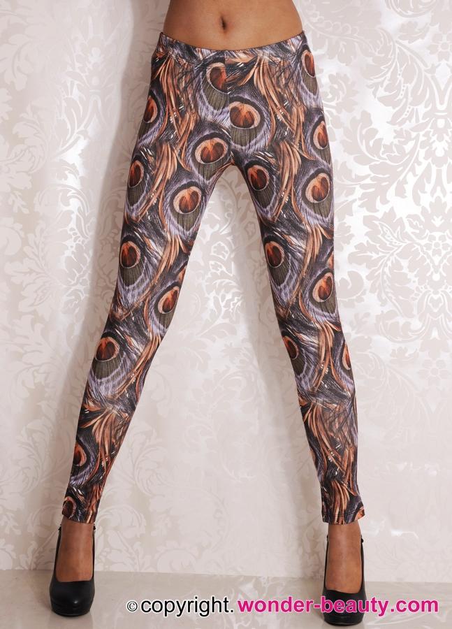 Sexy Peacock Leggings