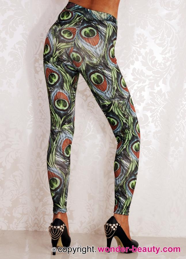 Sexy Peacock Leggings