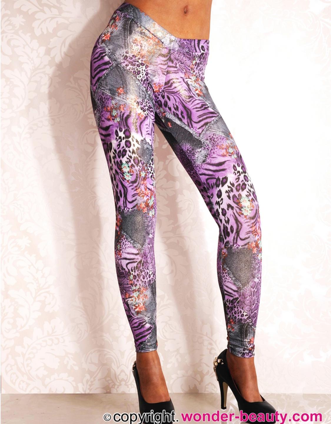 Sexy Purple Leggings