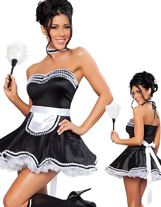 Fifi French Maid Fancy Dress Costume