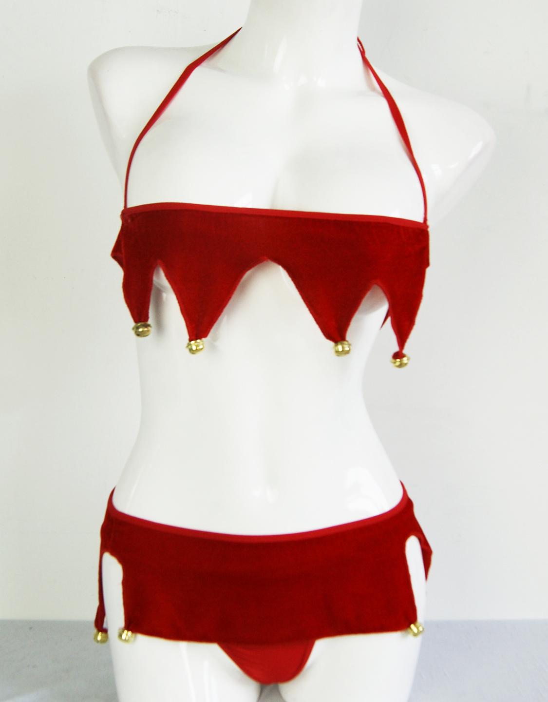 Tantalizing Jingle Bell Santa Set