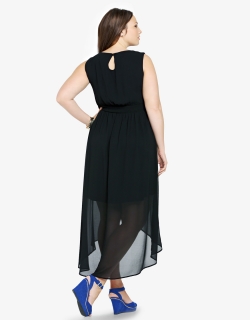 XXL-6XL Chiffon Dress