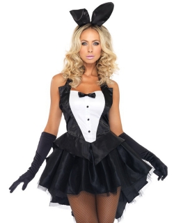 Black Bunny & Cats Costume