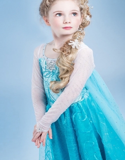 Children Elsa Costume Sale by one lot with Five Sizes