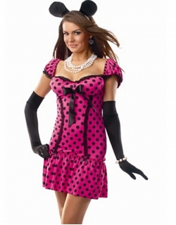 Polka Dot Short Sleevel Costume