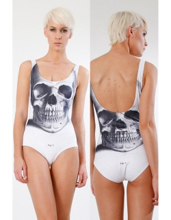Print One Piece Swimsuit