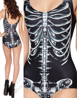 Print One Piece Swimsuit