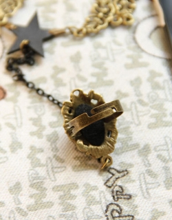 Retro Street  Punk Star Bracelet with Ring 