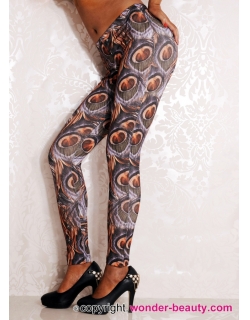 Sexy Peacock Leggings