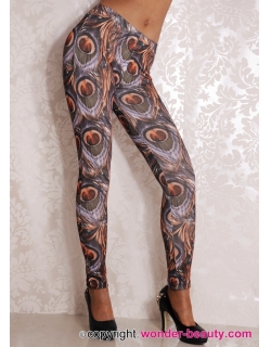 Sexy Peacock Leggings