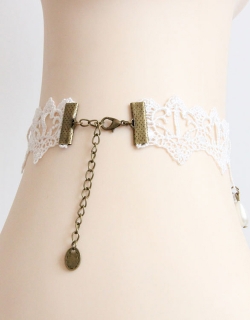 Vintage White Faux Pearl Choker