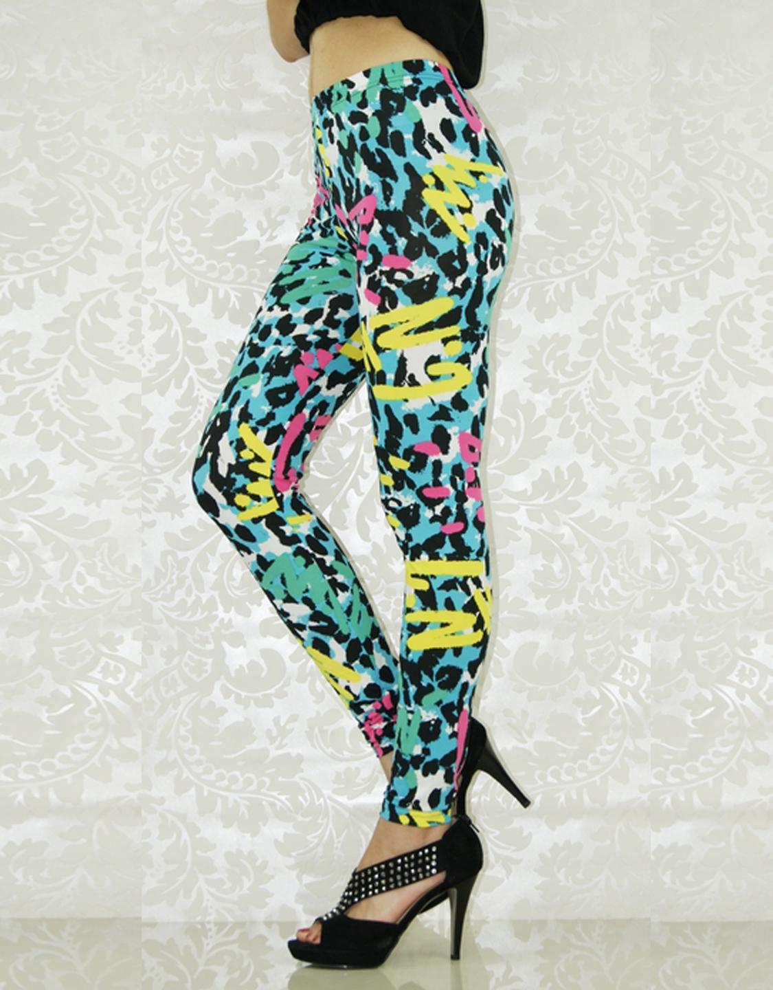 Stylish Bright Color Leggings