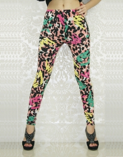 Stylish Bright Color Leggings