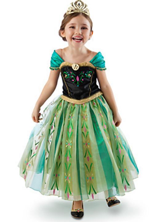 Children Anna Costume Sale by one lot with Five Sizes