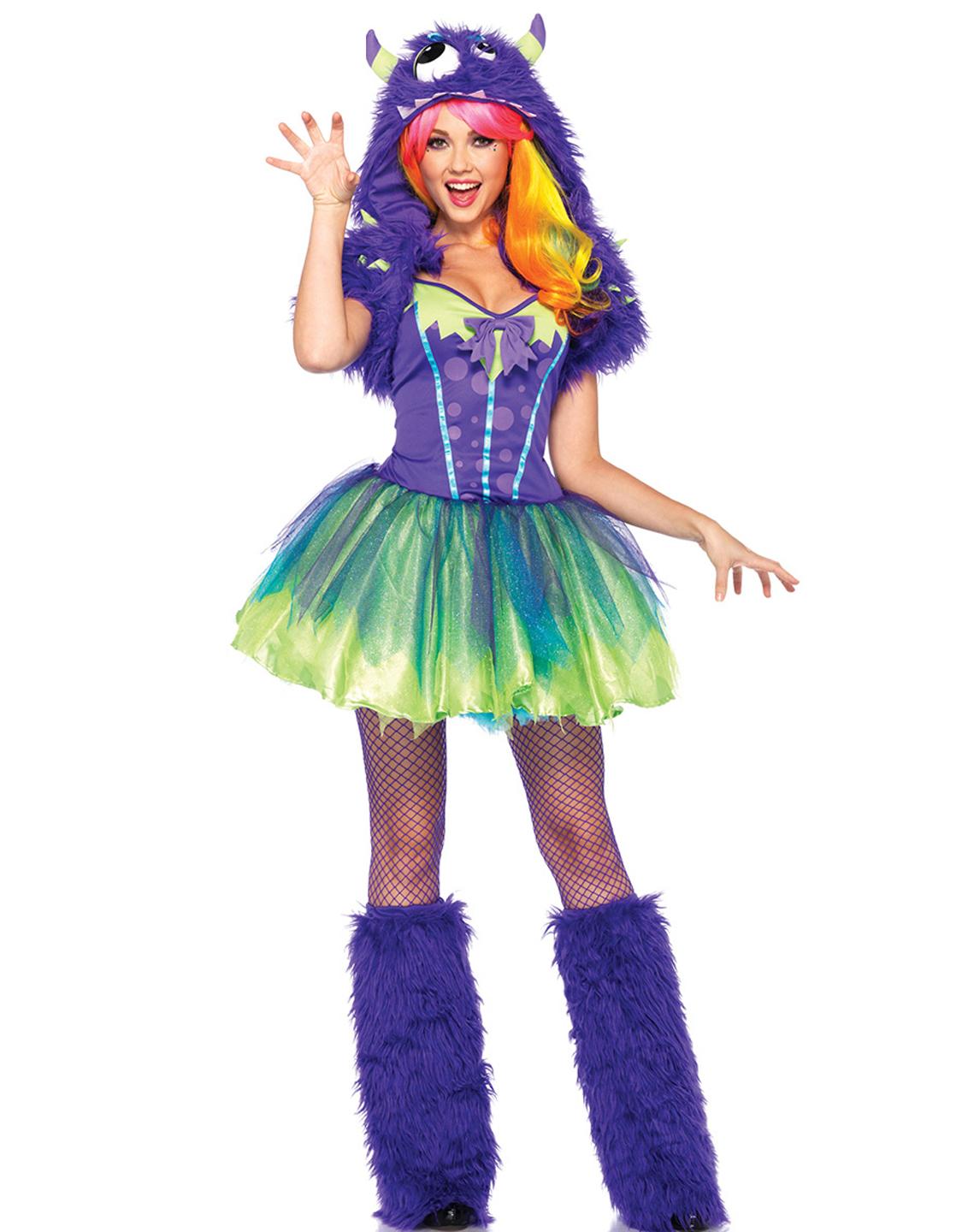 Purple Posh Monster Costume 