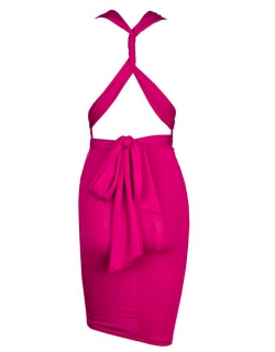 Madrid Rose Wrap Dress