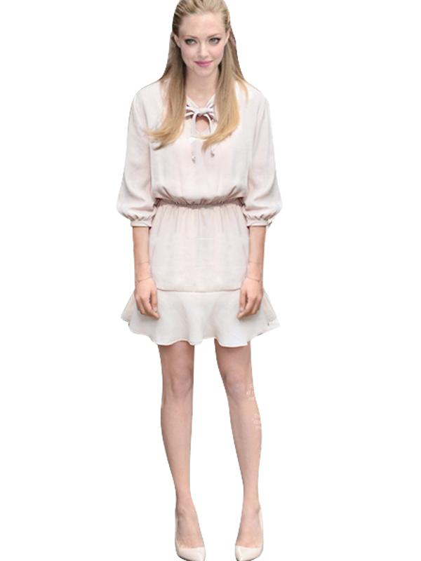  XL-5XL Ladies Mini Dress