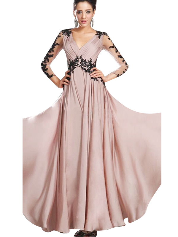 Sexy Mesh Maxi Dress