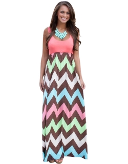 Sexy Elegant Sleeveless Maxi Dress