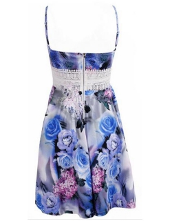 Sexy Floral Mini Dress