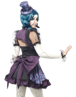 Fashion Porcelain Doll Costume