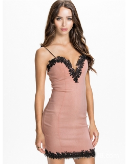 Sexy Mini Dress with Shoulder-straps