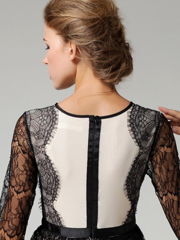Fashion Black Mini Cute Dress 