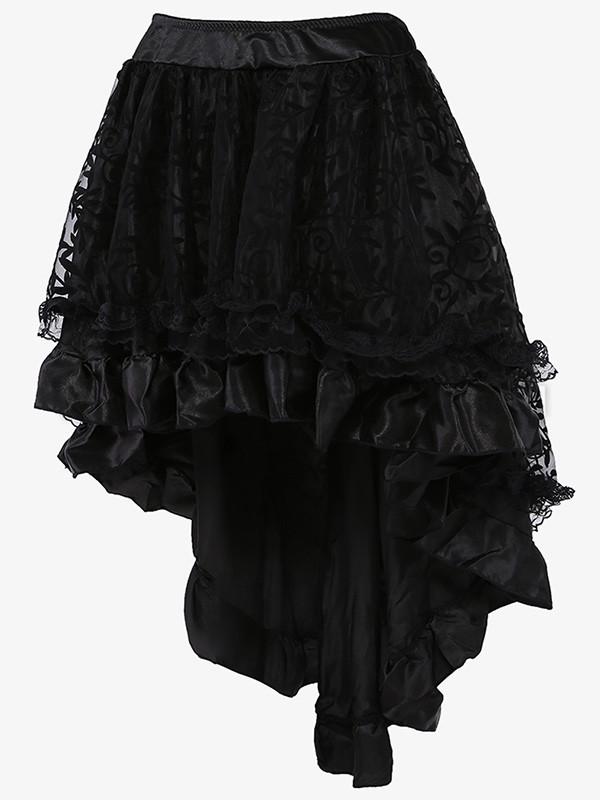 S-4XL Fashion Black Women Skirts