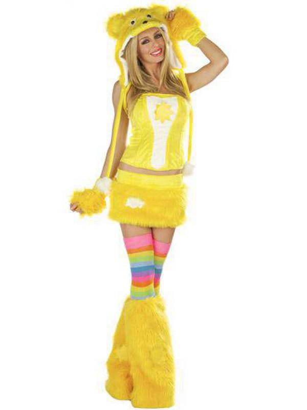 Sexy Yellow Animal Costume