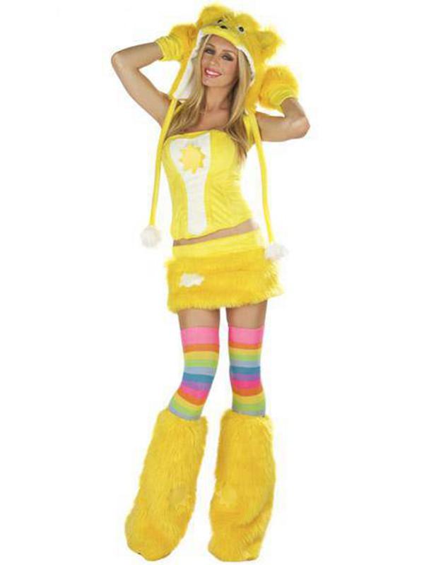 Sexy Yellow Animal Costume