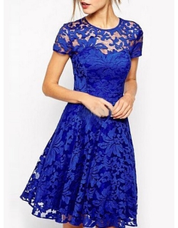 Blue Cute Dress