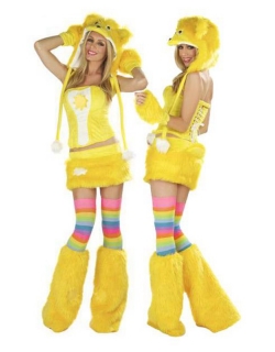 Sexy Yellow Animal Costume