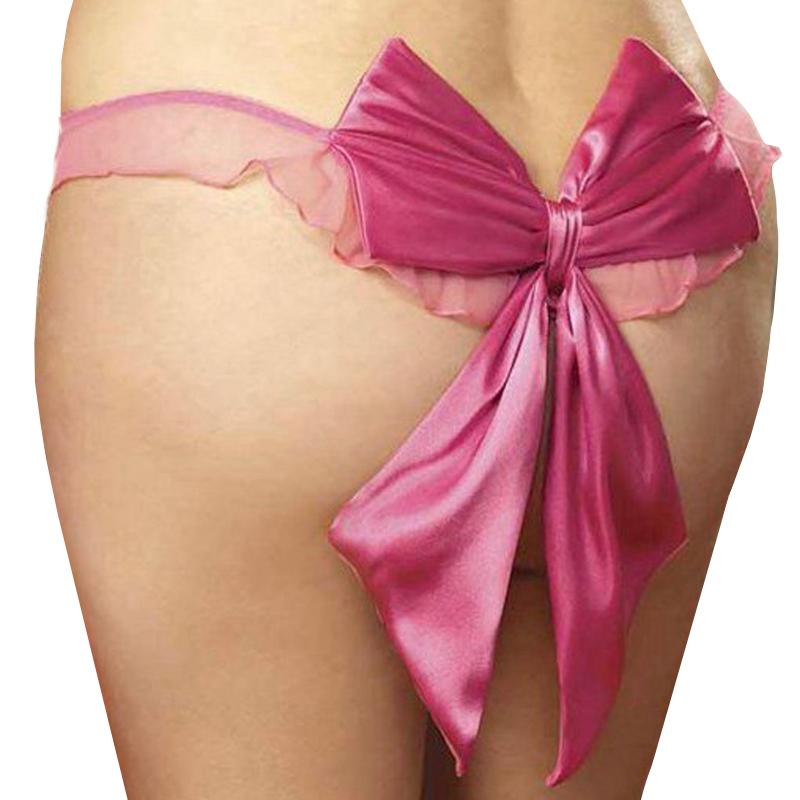 M XL-3XL Plus Size Panties With Bow