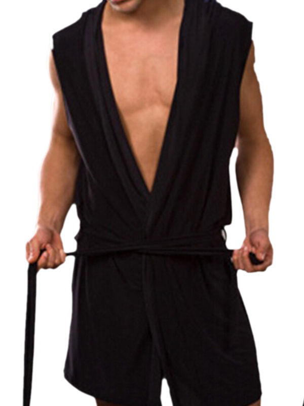 Black Mens Robes