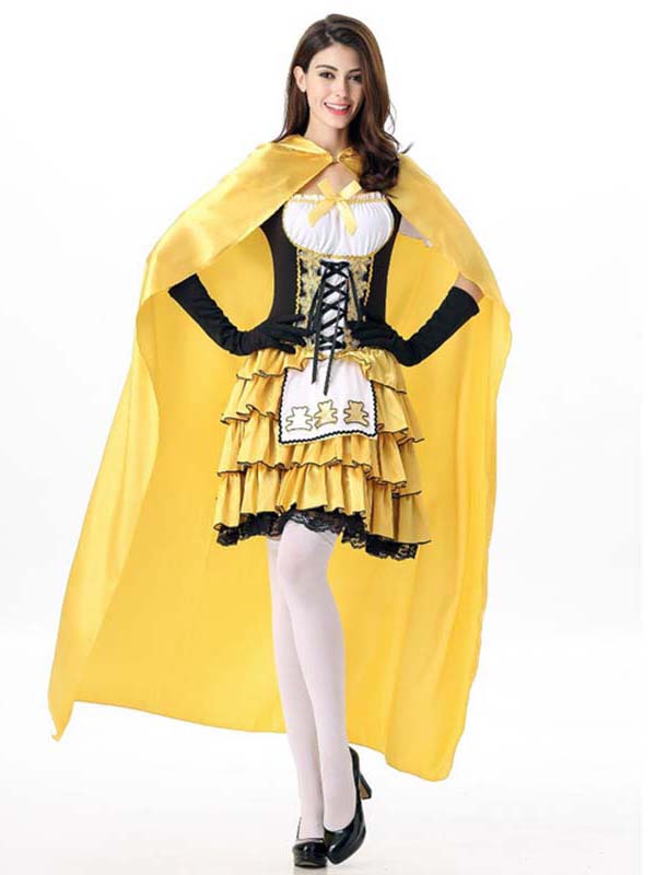 Elegant Goldilocks Princesse Costume