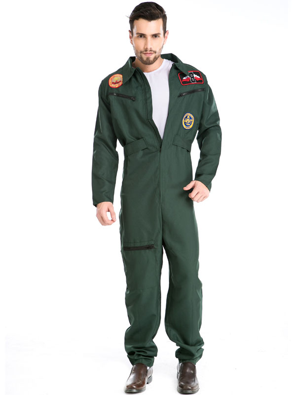 Fashion Navy Men Costume